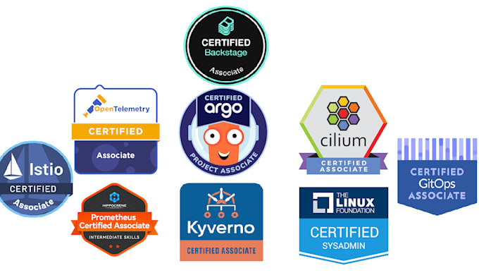 help pass argo cilium otca backstage ica kca prometheus associate certification