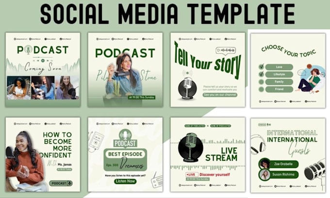 create editable canva templates and instagram post design for your brand