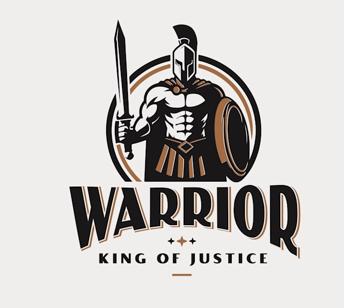 design creative warrior logo