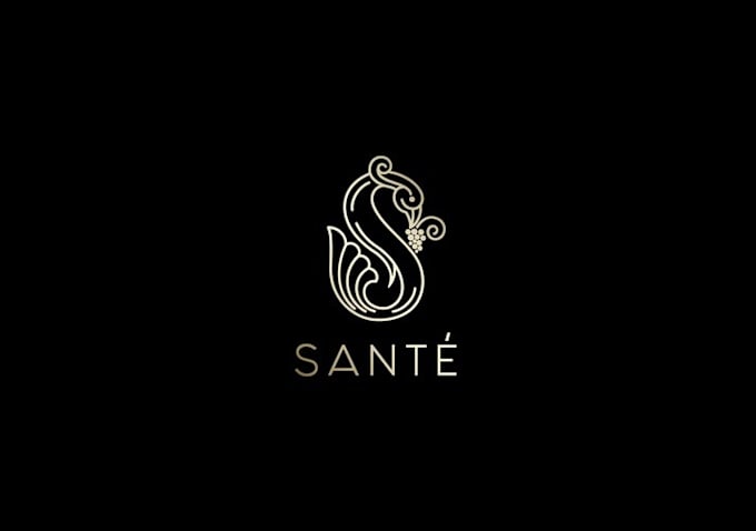 design downtown wine shop bar logo