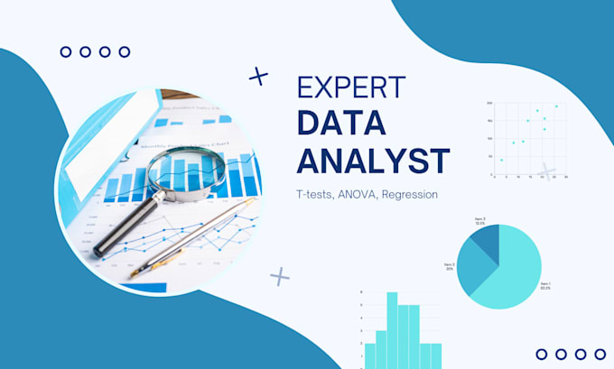 do spss analysis, t test, anova, regression, and parametric tests