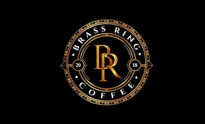 design high definition natural coffee roaster logo