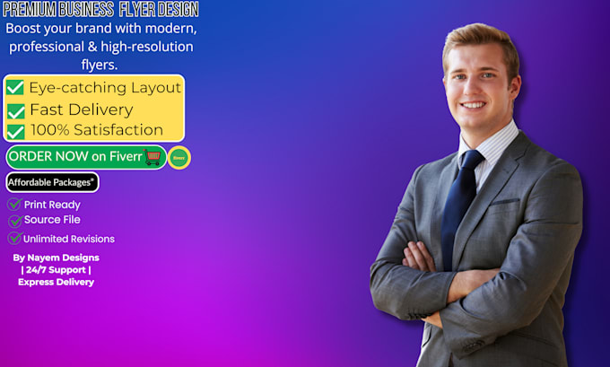 design professional business flyers for marketing and events