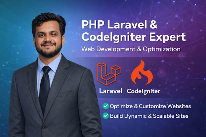 fix, debug and customize your laravel or PHP website
