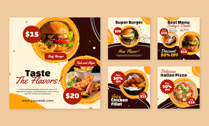 design custom social media post