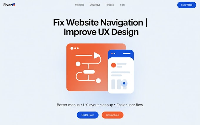 fix shopify website navigation, improve UX, clean up layout, website UX fix