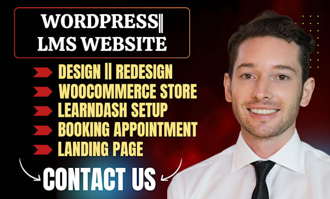 redesign wordpress lms website setup bookly amelia pro woocommerce online store