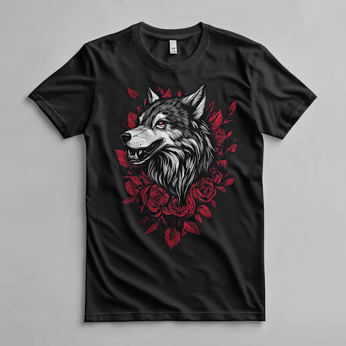 do custom typography minimalist t shirt design