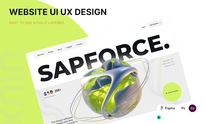 do UI UX design or web design