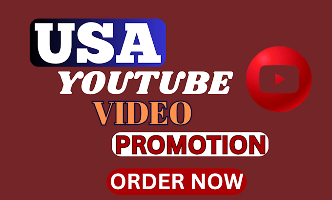 do organic usa youtube video promotion to real usa audience
