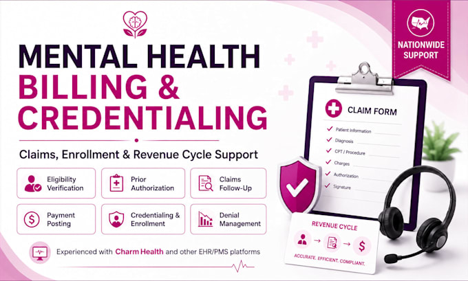 be your mental biller and mental health billing athena health, charm health