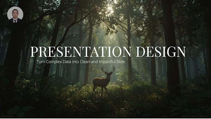 create clean powerpoint slides for your pitch deck