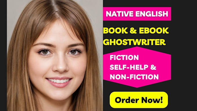 be your fiction ghostwriter