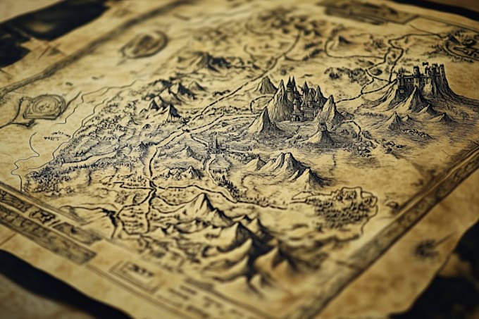 do fantasy dnd map campaign map cartography
