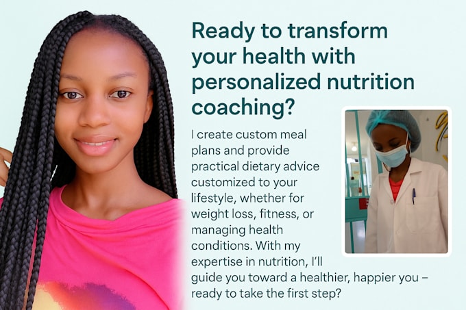 write you meal plans and ebooks to improve your wellness journey