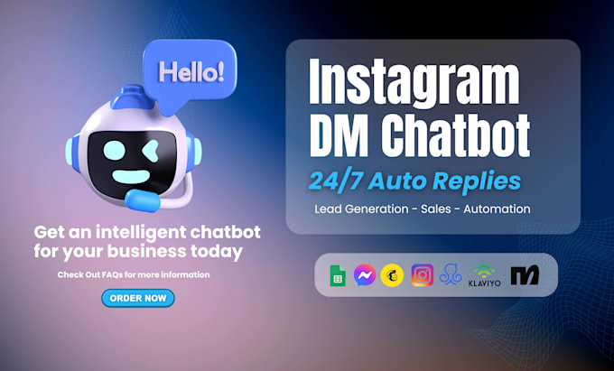 Create ai chatbot for your social media with manychat by Logoblasst ...