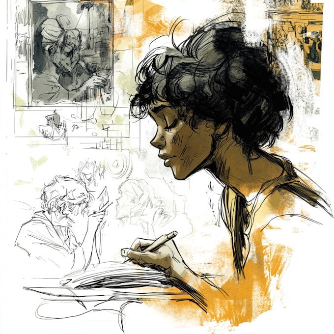 draw comic illustration comic book illustration comic book artist