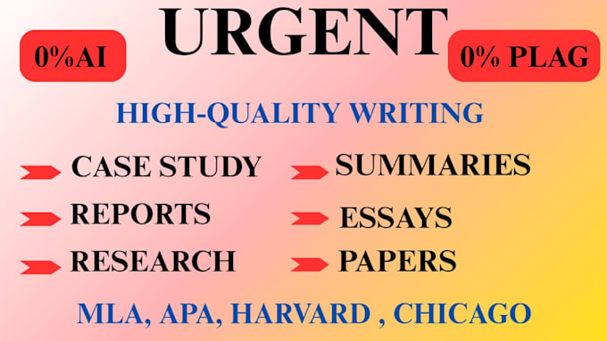 do urgent essay writing as an essay writer