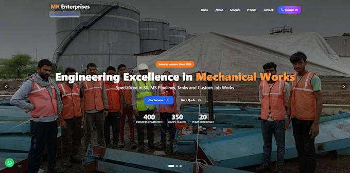 Create fully responsive seo friendly stunning website pixel perfect by ...