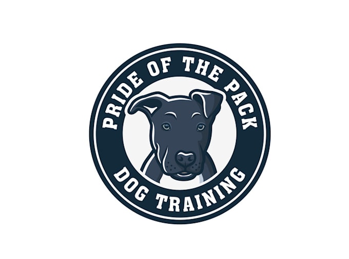 design powerful dog training business logo