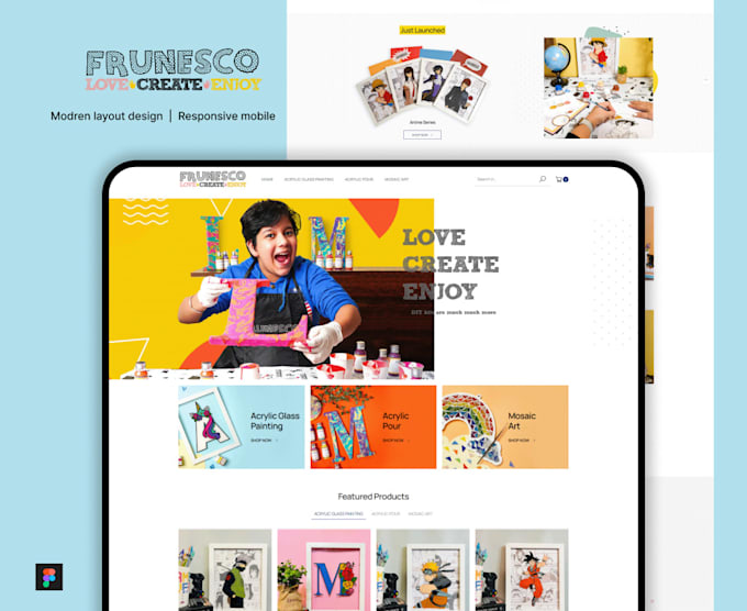 design awesome website and landing page