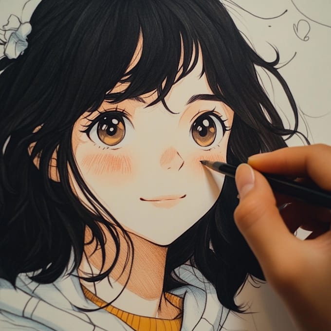 Draw fanart or original character in anime style by Sarardin | Fiverr