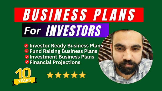 create an investor ready business plan to secure funding