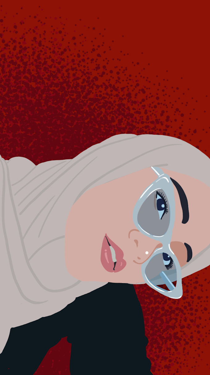 turn your picture into animated flat art style