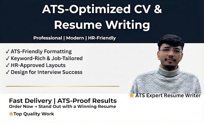 create an ats optimized research and academic CV