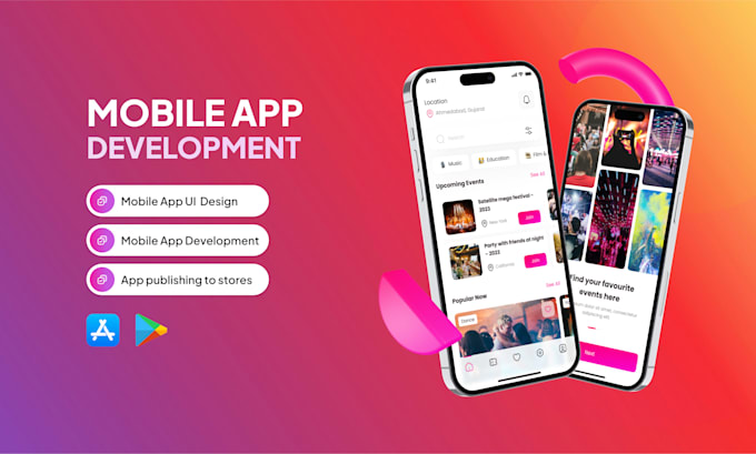 develop custom ios and android mobile apps as expert developer