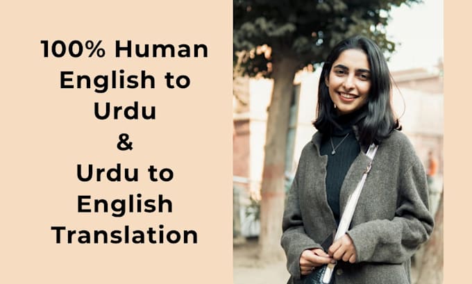 do english to urdu translation for book or documentary
