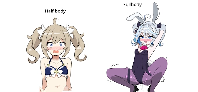 a waifu anime drawing nsfw or sfw in my style