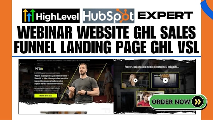 automate gohighlevel hubspot webinar website ghl sales funnel workflow ghl vsl