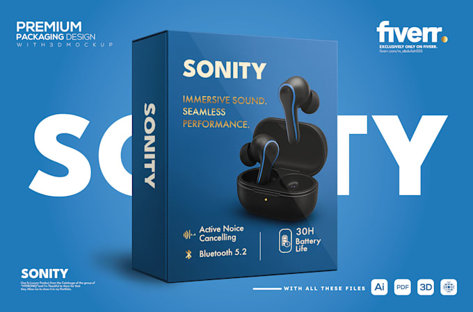 do outstanding product packaging box design