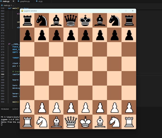 develop games, apps, and simulators using pygame and python