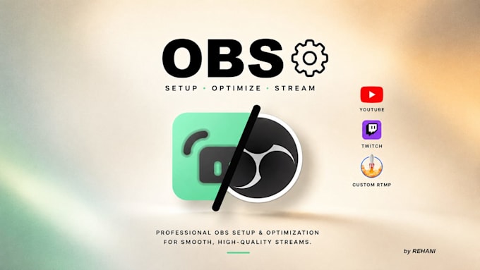 set up and optimize obs studio for twitch youtube or kick