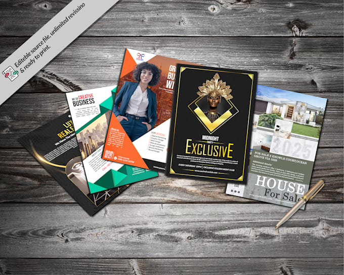 make exclusive and premium flyer design