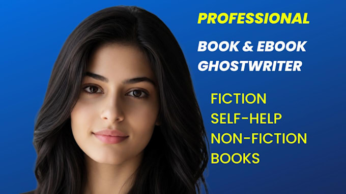 be your book and ebook ghostwriter