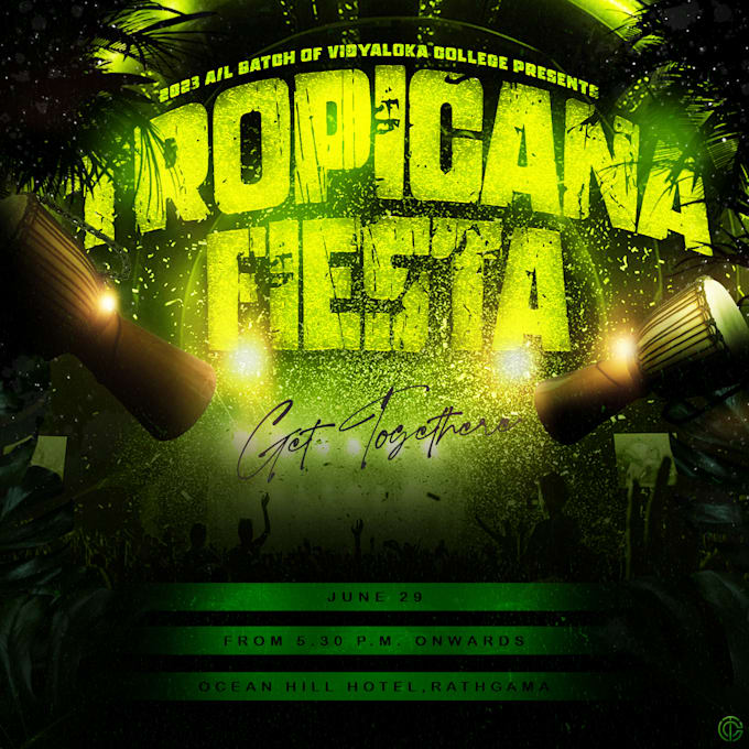design poster for event