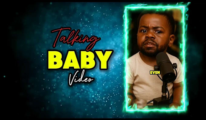 Create talking baby video, baby podcast, ai baby video by Startic1122 ...