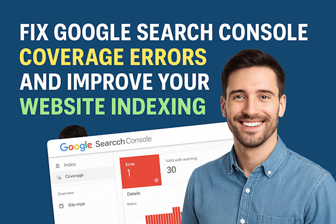 fix google search console coverage errors and improve your website indexing