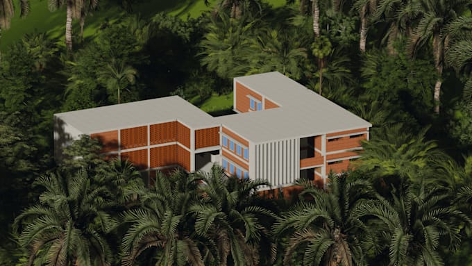 Create architectural 3d model and renders by Ris757 | Fiverr