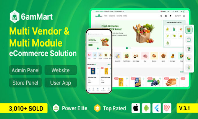 do complete 6ammart ecommerce solution
