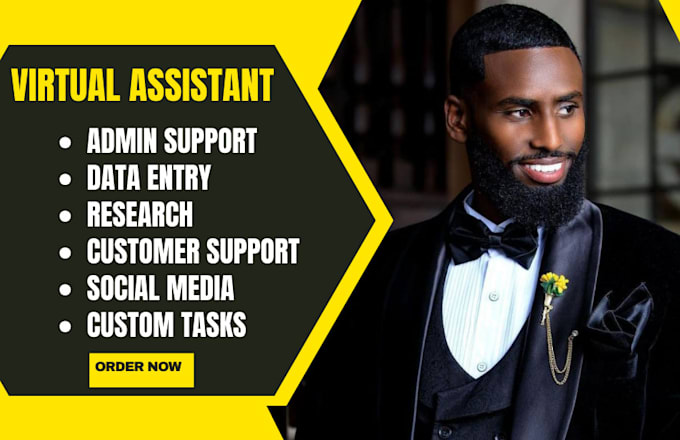 be your professional virtual assistant