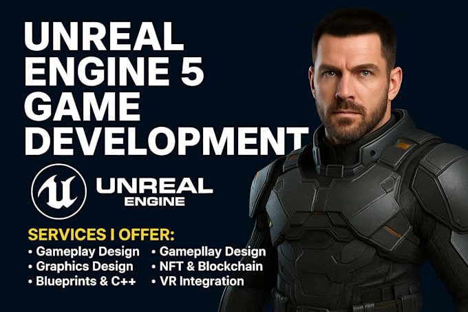 develop 2d and 3d unreal engine 5 games for pc and mobile