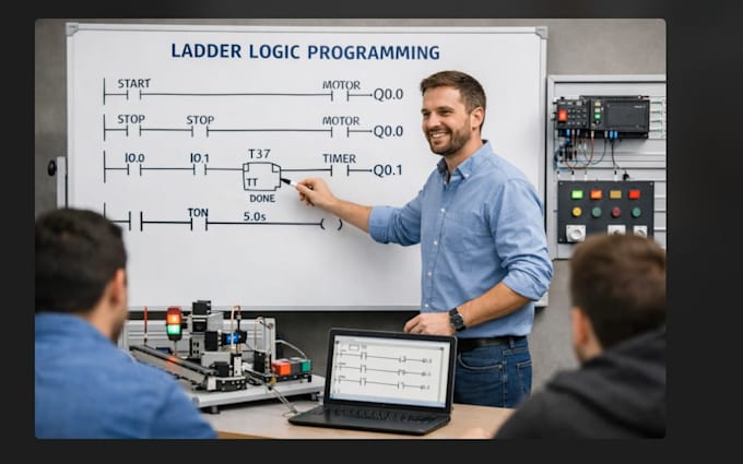 plc programming , industrial automation tutor