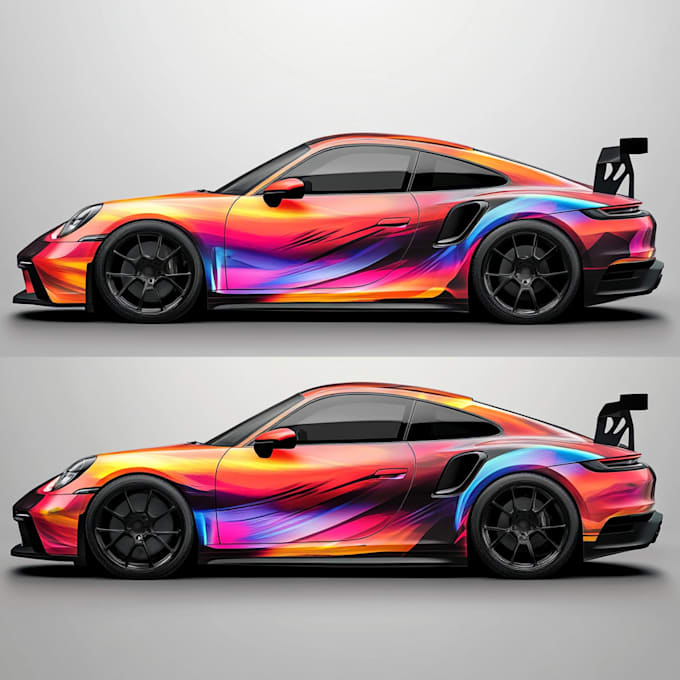 create decal or wraping car