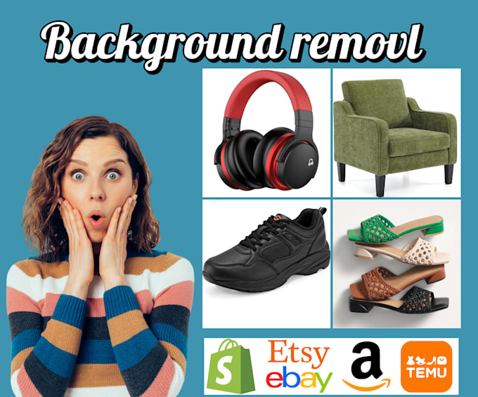 do amazon product photo editing and background removal