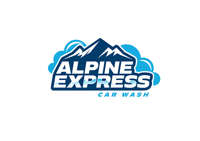 design express car wash logo