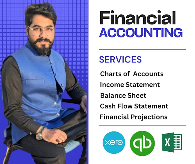 prepare financial statements, profit and loss, balance sheet, and cash flow